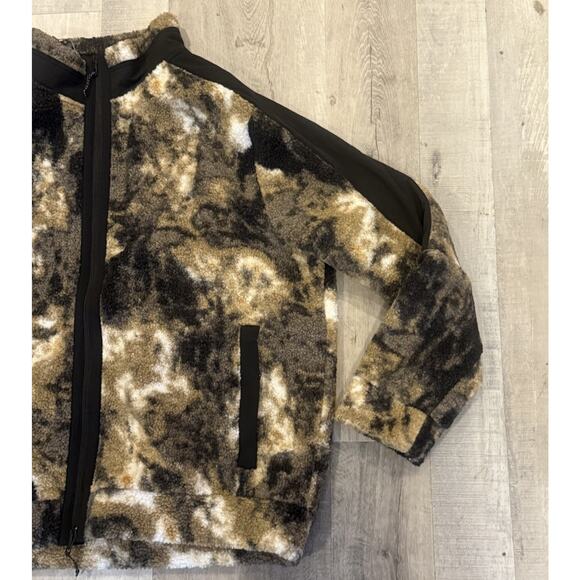 VRST Men’s XXL Sherpa Full Zip Jacket Warm Stone Fleece Coat Heavyweight NWT - Picture 4 of 9